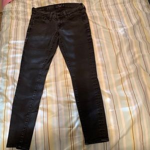 Lucky Brand Charlie Capri Washed black jeans
